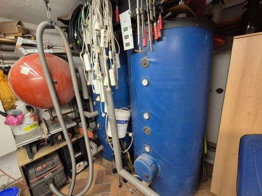 Pufferspeicher für Heizung
