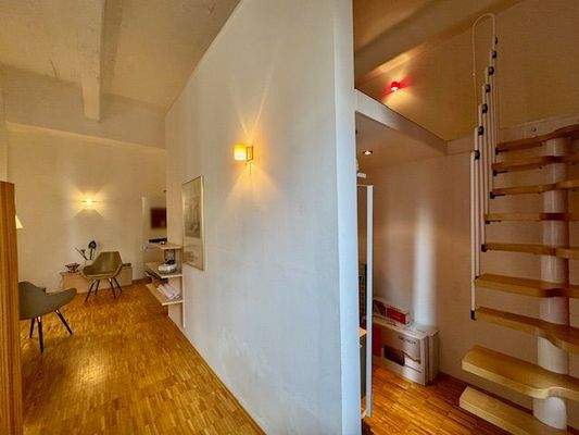 Aufgang zur Relax-Ebene