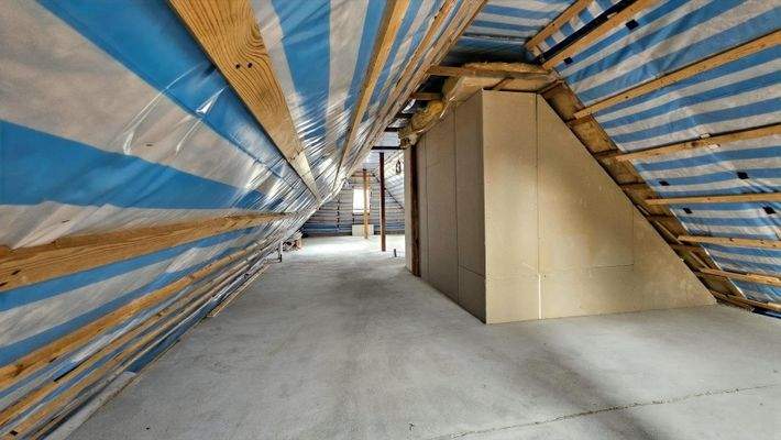 Ausbaureserve im Dachgeschoss