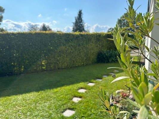 Ausblick aus dem Wohnzimmerfenster