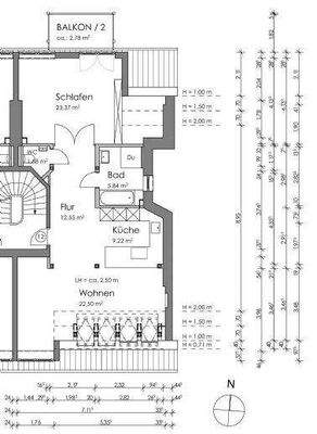 Grundriss Dachgeschoss