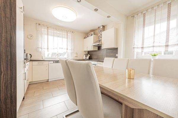 Komfortabler Essbereich