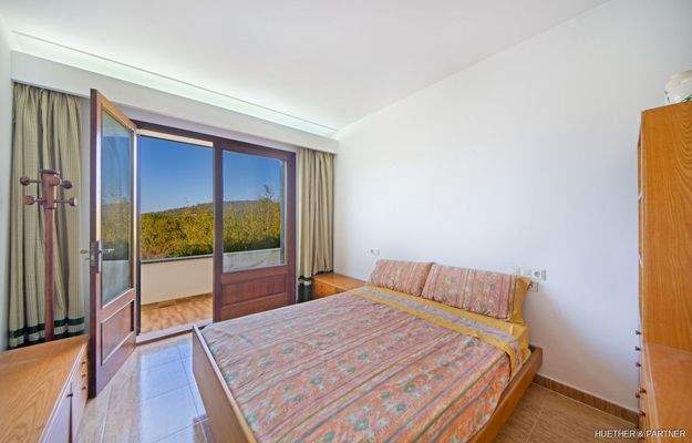 eines der Schlafzimmer