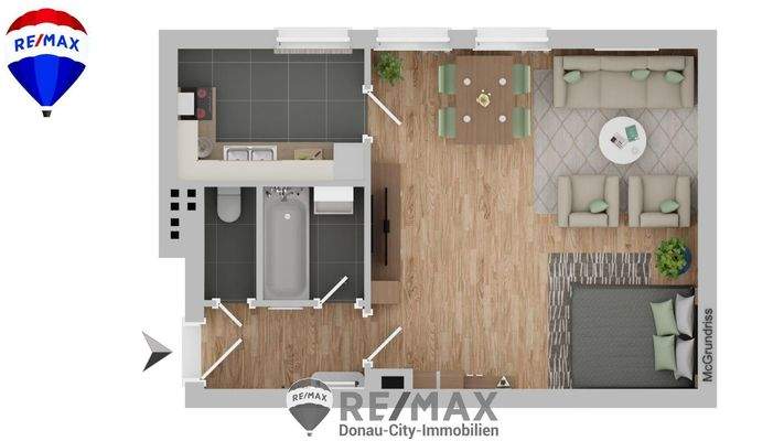 10. Eigentumswohnung 1020 Wien - Grundriss