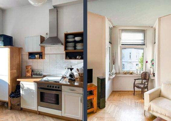 Küche & Wohnbereich