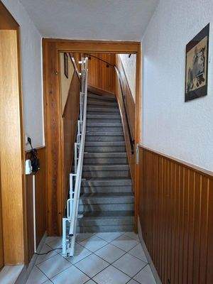 Treppe zur 1.Etage 