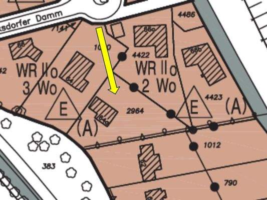 Vorgaben Bebauungsmöglichkeit