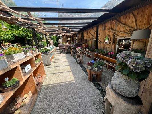 überdachte Terrasse