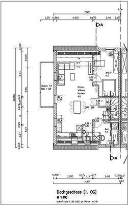 Dachgeschoss (1.OG) Grundriss