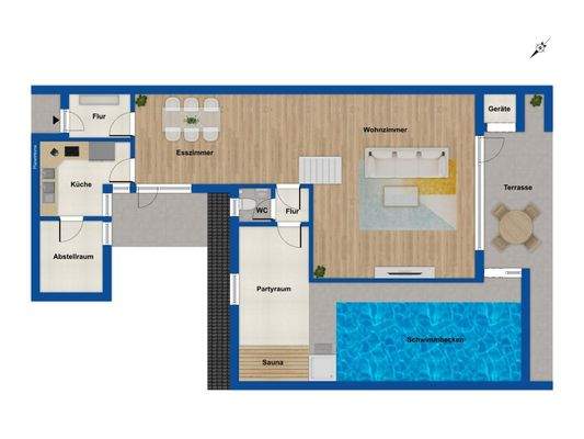 Grundriss Erdgeschoss