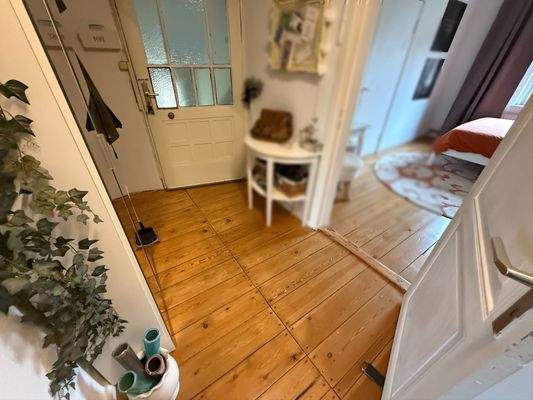 Flur der Dachgeschosswohnung