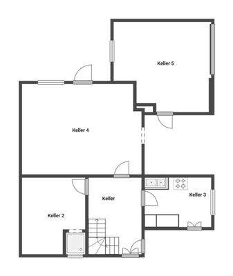 Grundriss Keller