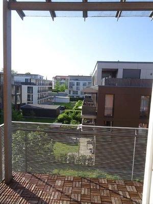 Ausblick vom Balkon