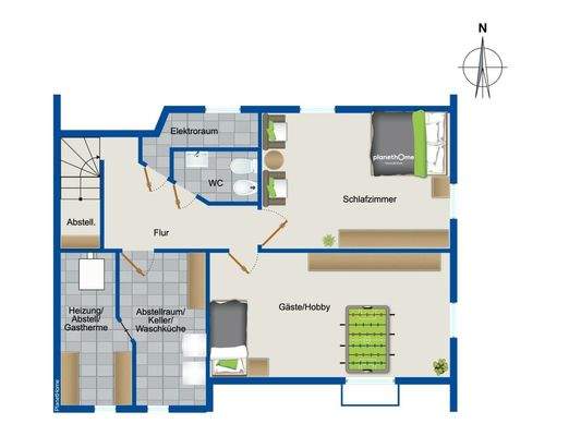 Grundriss Untergeschoss