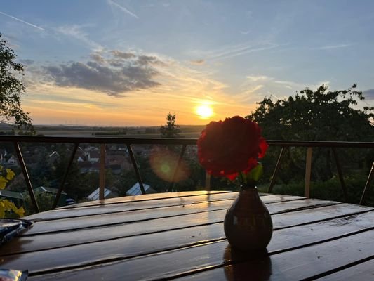 Blick von der Terrasse