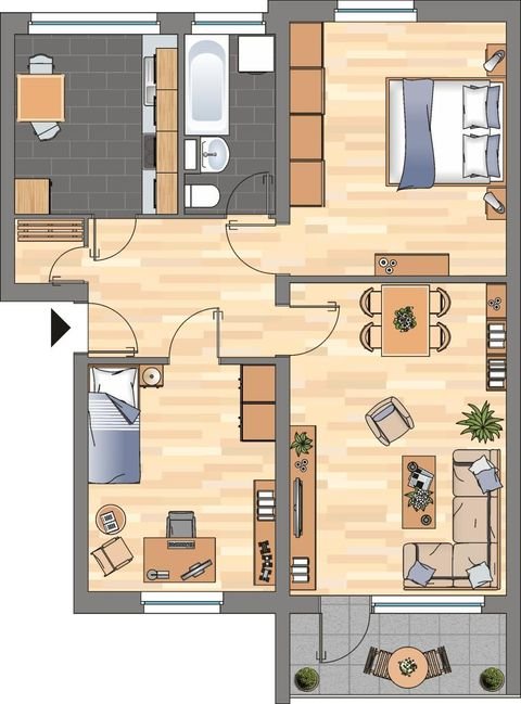 Leer Wohnungen, Leer Wohnung mieten