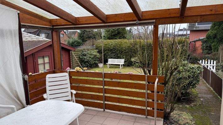 Überdachte Terrasse