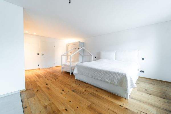 Schlafbereich im Masterbedroom