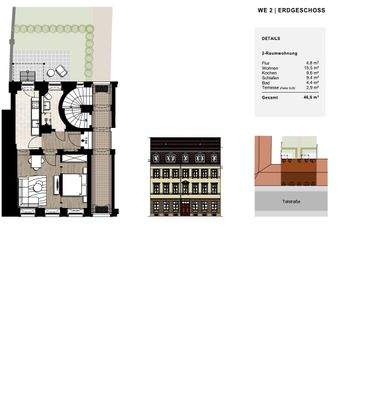 Grundriss WE 02 Talstraße 16