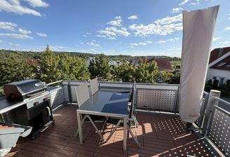 Süd-Balkon mit Schönbuch-Blick