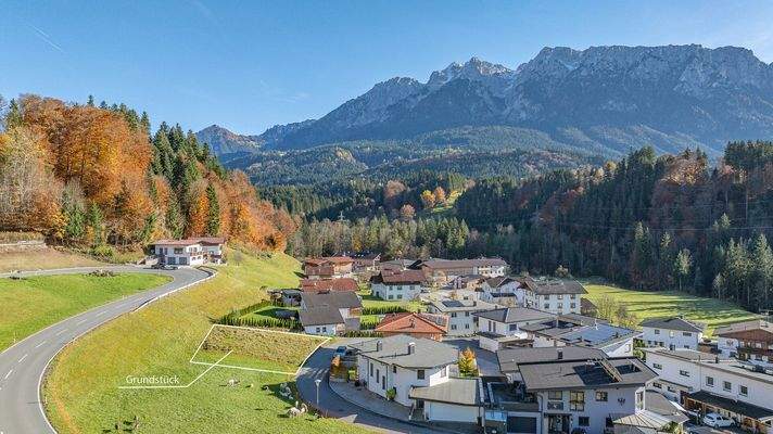 KITZIMMO-Baugrundstück mit traumhaftem Ausblick kaufen - Immobilien Kufstein.