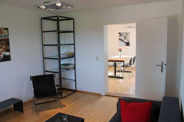 Wohnzimmer Blick zur Küche