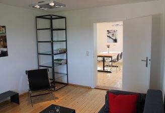 Wohnzimmer Blick zur Küche