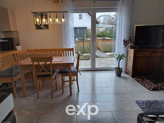 Offener Wohn- Essbereich