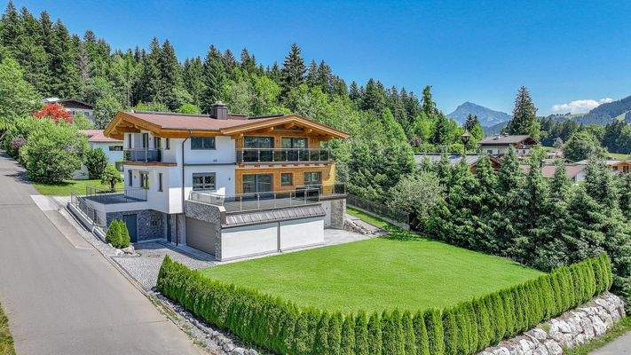 KITZIMMO-Neubauvilla in sonniger Top-Ruhelage kaufen - Immobilien Ellmau am Wilden Kaiser.