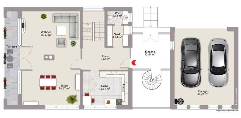 Grundriss Erdgeschoss