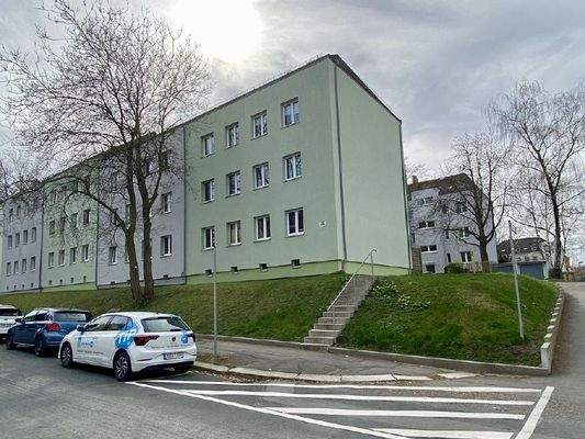 Wohnkomplex Straßenseite