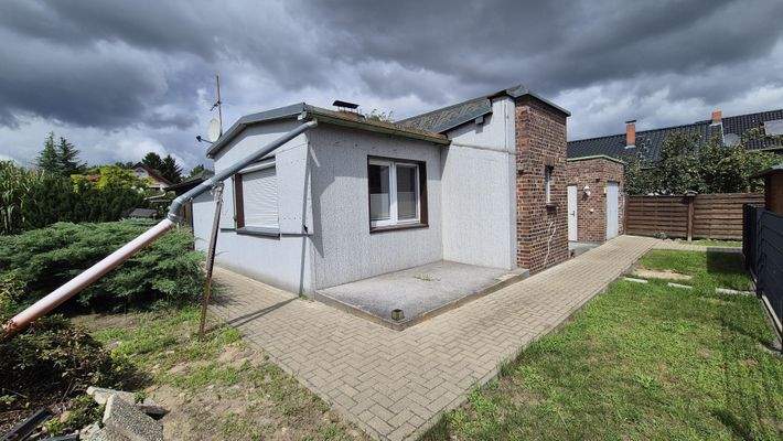 seitliche Frontansicht