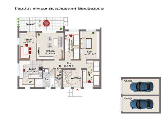 Grundriss Erdgeschoss