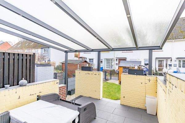 Überdachte Terrasse
