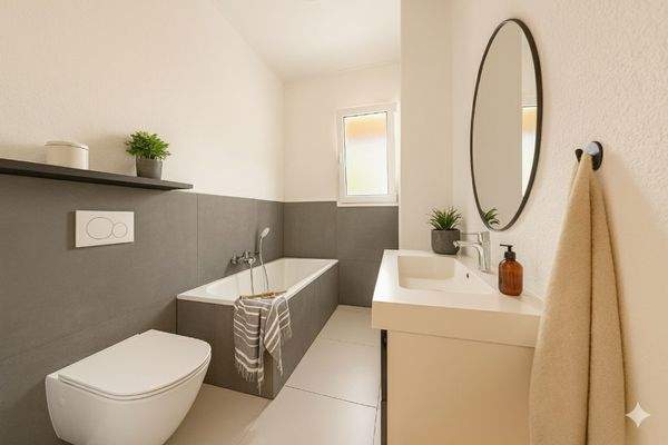 Badezimmer  - Visualisiert