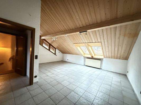 Option auf Wohnküche oder Schlafräume