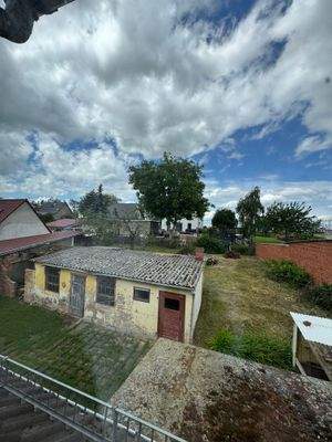 Ausblick Obergeschoss Garten