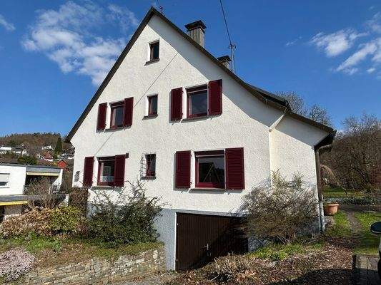 Hausansicht von oben