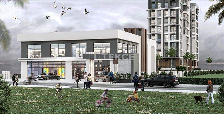 Flats Close to the Main Street and Malls in Kepez Antalya