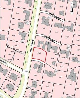 Auszug aus der Flurkarte