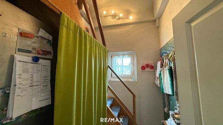 Aufgang zum Dachboden