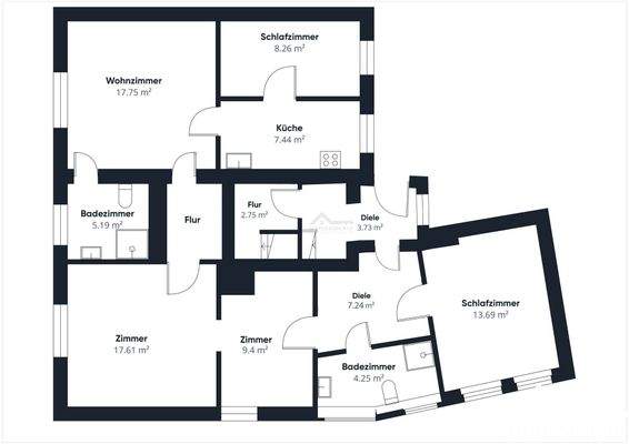 Grundriss Erdgeschoss