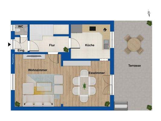 Grundriss Erdgeschoss