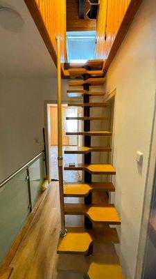 Obergeschoss Treppe zum Dachgeschoss