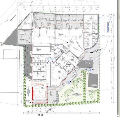 Grundriss UG Whg 12-13 Stellplätze