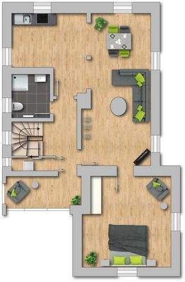 Grundriss Obergeschoss