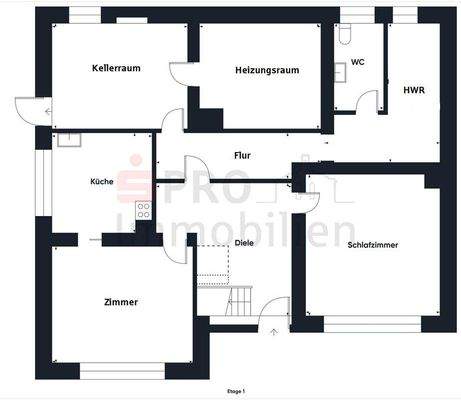 Grundriss Untergeschoss