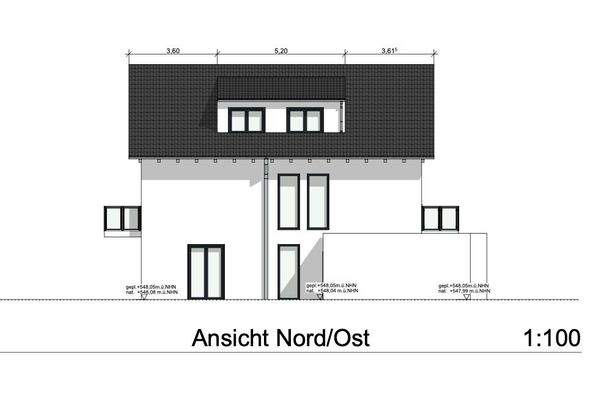 Ansicht Nord/Ost 