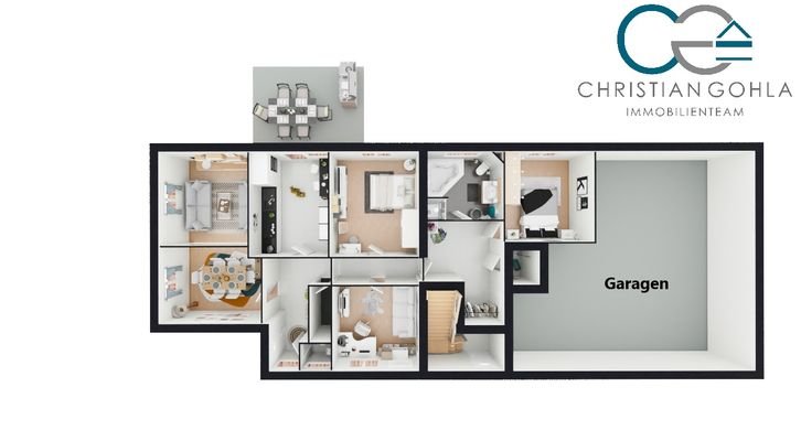 3D Grundriss EG