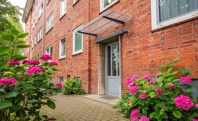 Außenansicht Hauseingang